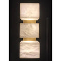Alabaster Cubes Wall Sconce  Kevin Studio