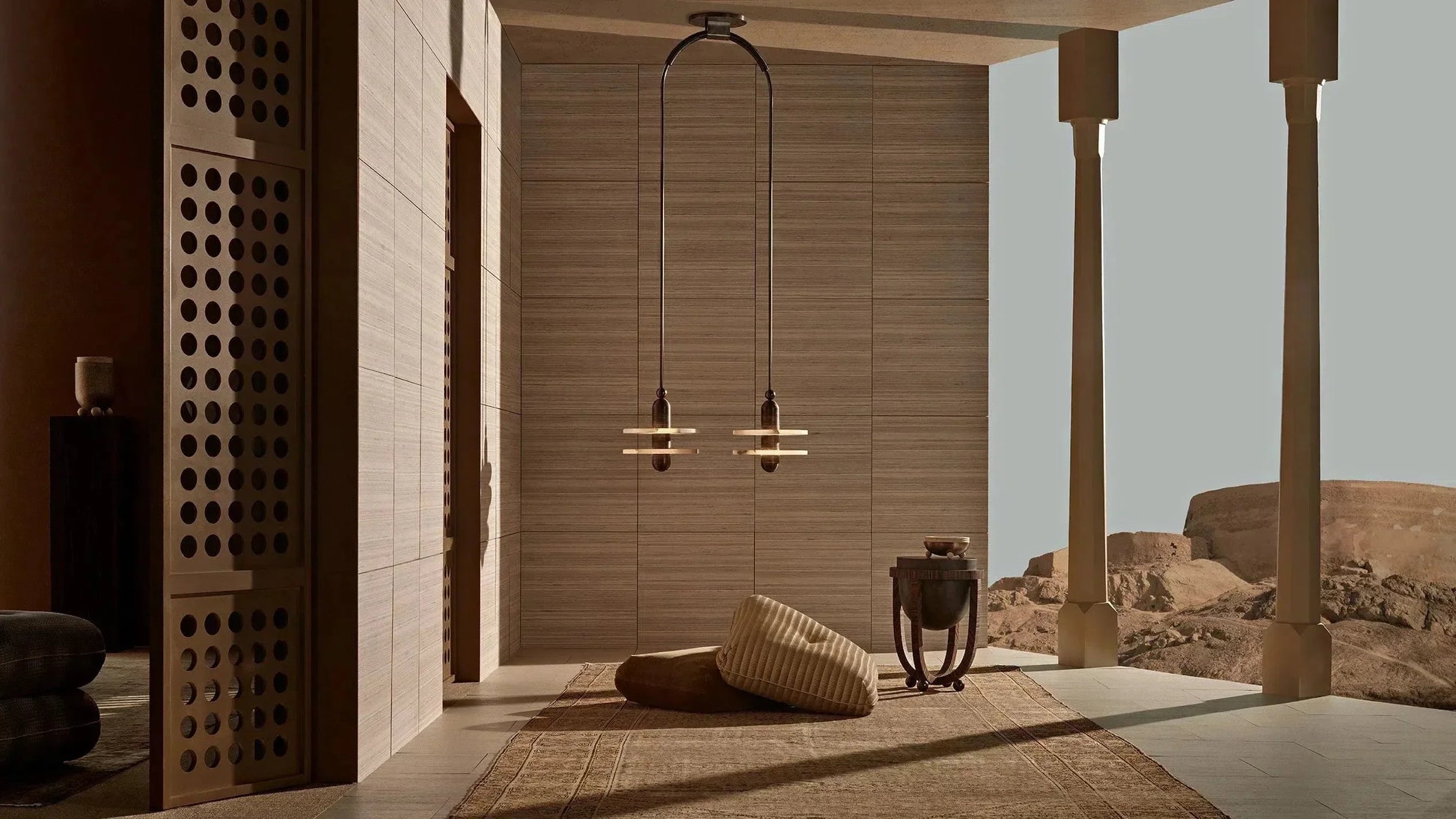 Alabaster Mono 2 Pendants