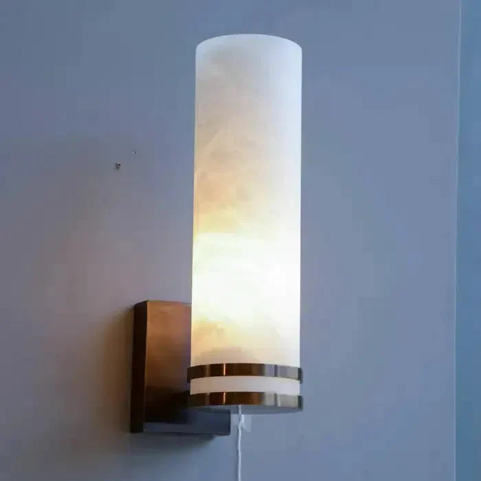 Alabaster Sconce 11.82''H