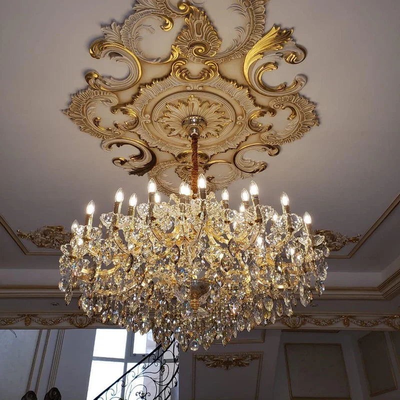 Allumage Extra Wide Classic Crystal Chandelier
