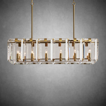 Amaya Rectangular Chandelier 12/16 Light