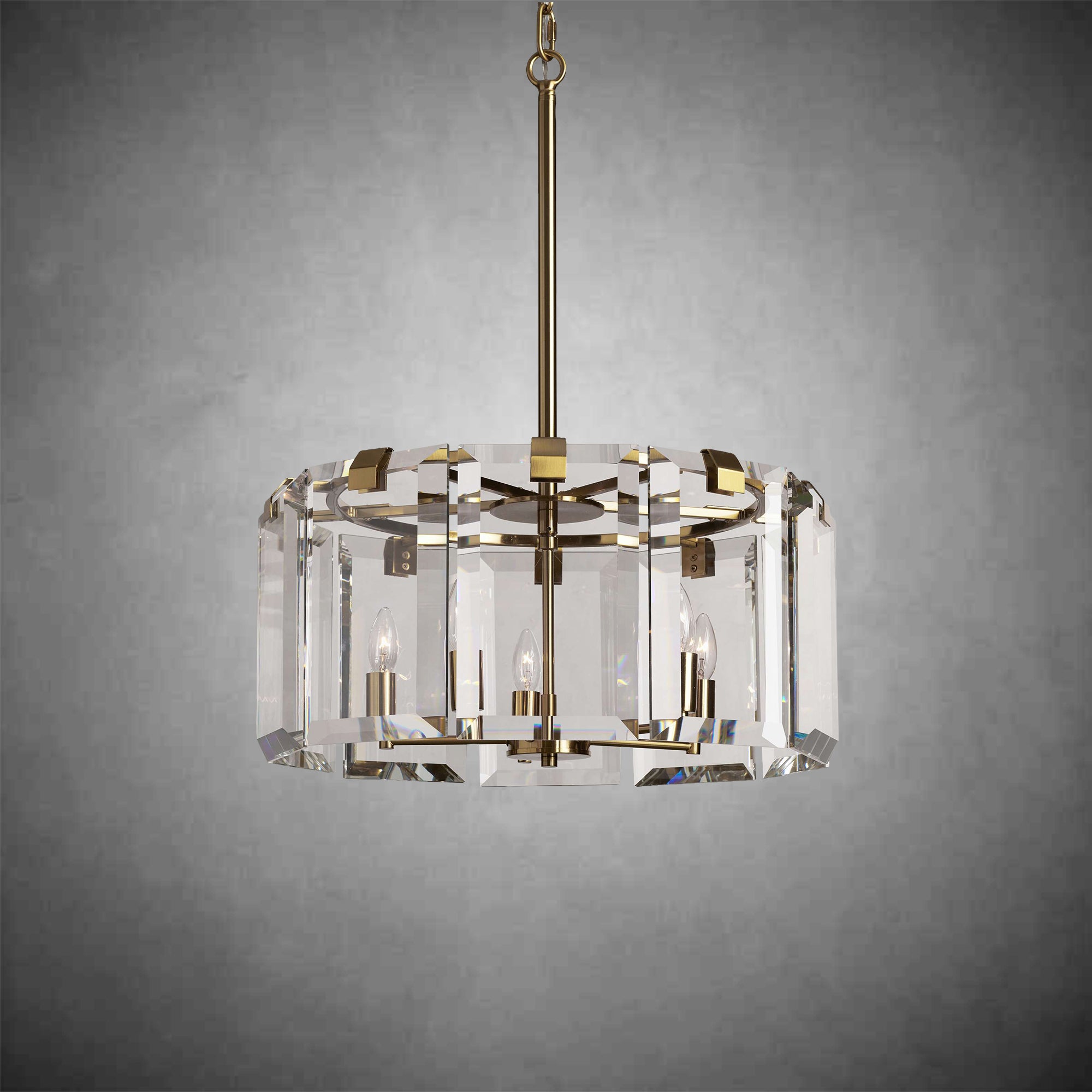 Amaya Round Chandelier 5/7 Light