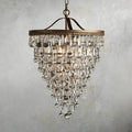 Anabella Round Chandelier 17''23''H-Fanci Lamps
