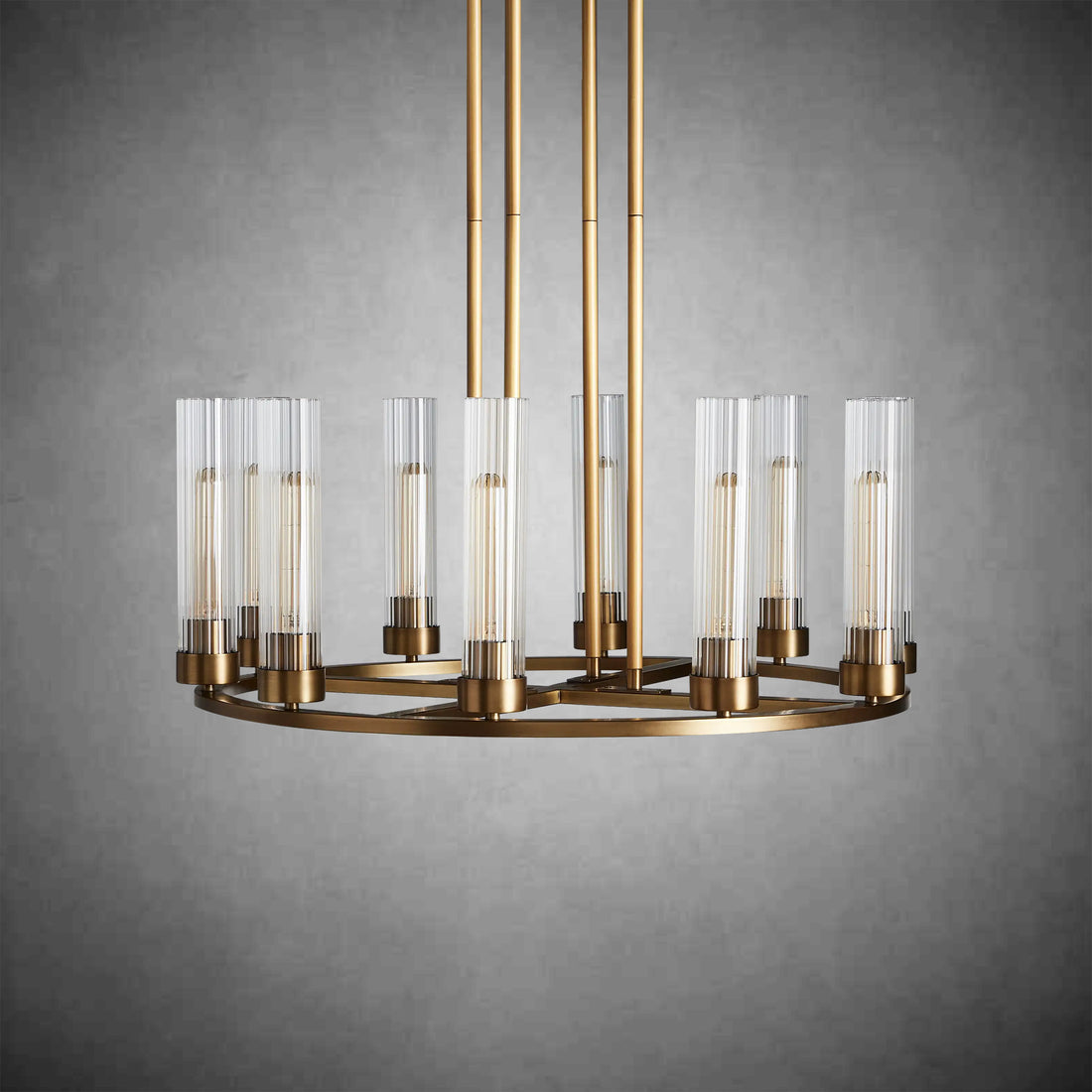 Andreas Round Chandelier 10/12 Light