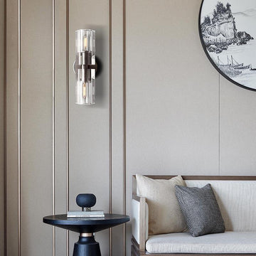 Arcochen Crystal Linear Wall Sconce 13"H