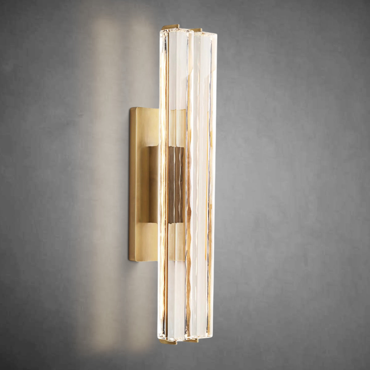 Audubany Crystal Double Sconce