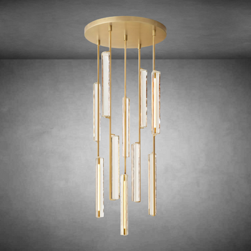 Audubany Crystal Round Chandelier