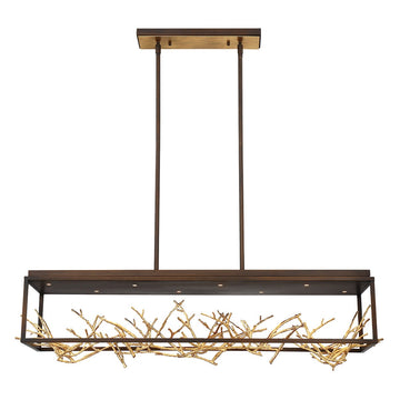 Avis 8-Light 42" Linear Chandelier