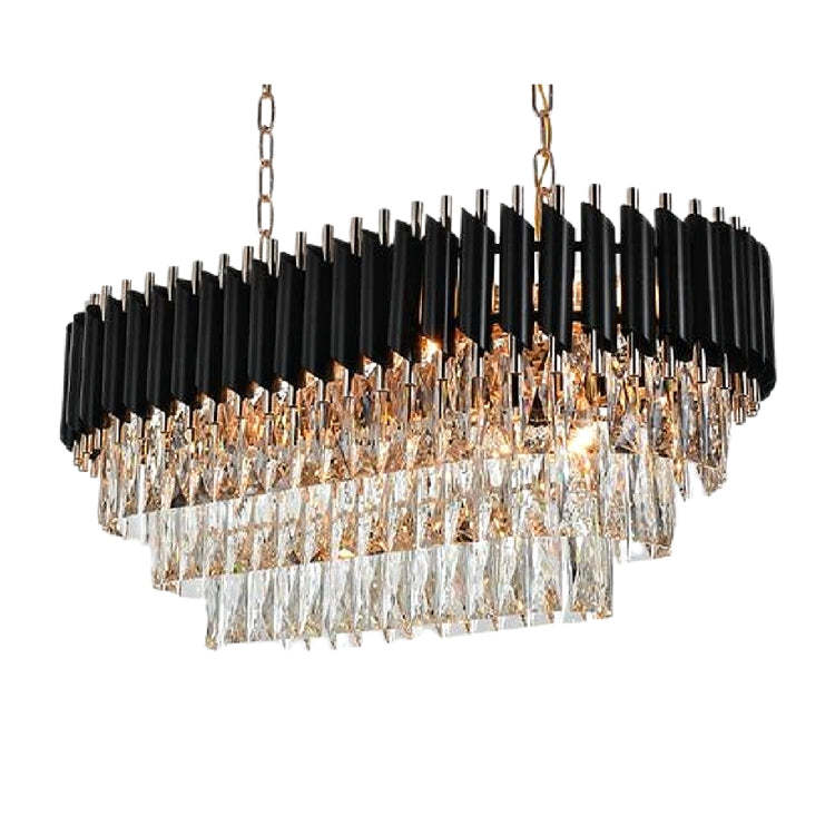 Fanci Bobon Oval Crystal Chandelier