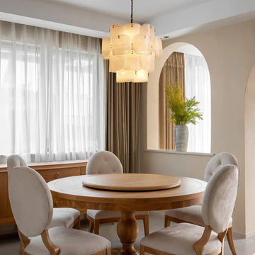 Plaire Round Chandelier-Fanci Lamps
