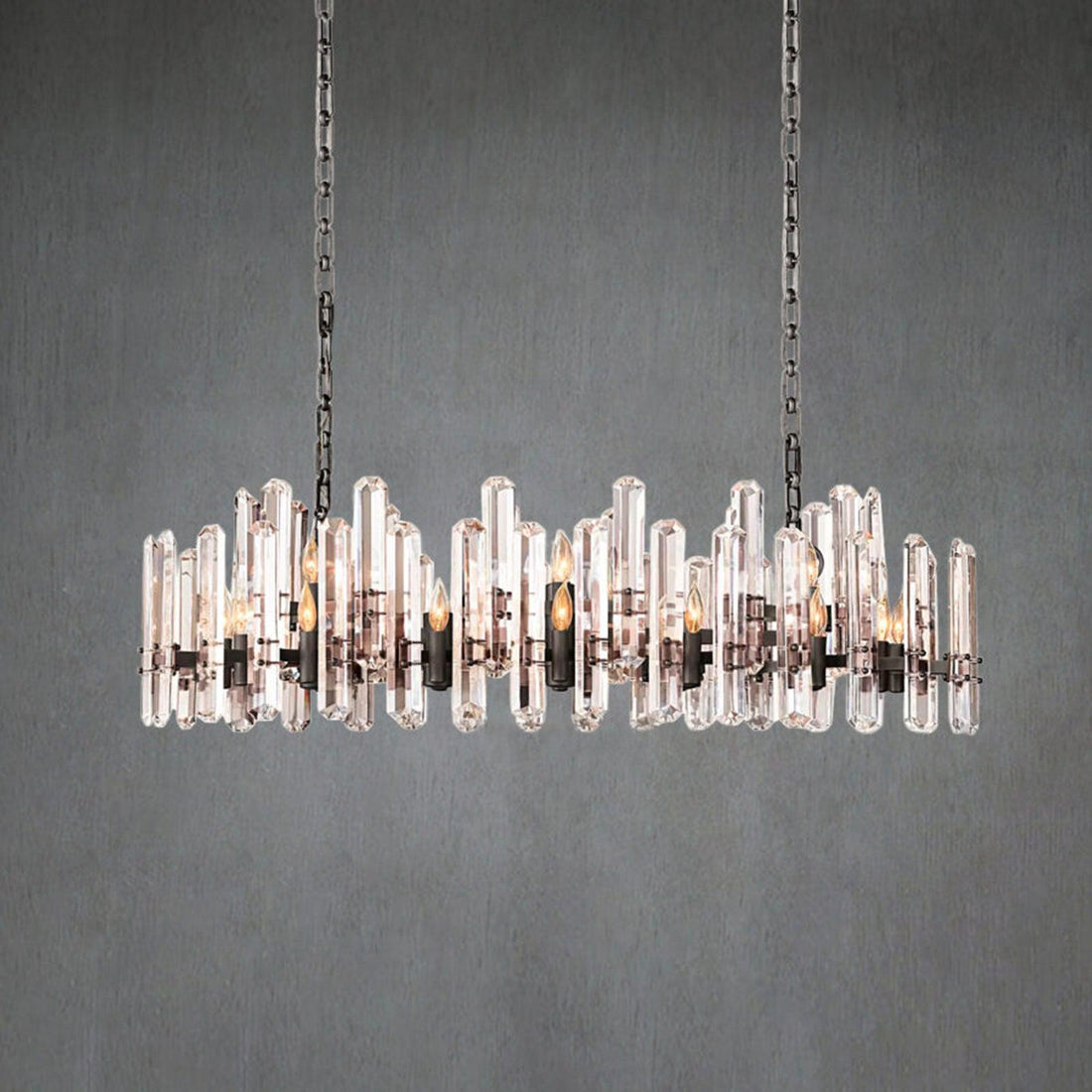 Boniton Rectangular chandelier  54” 72"