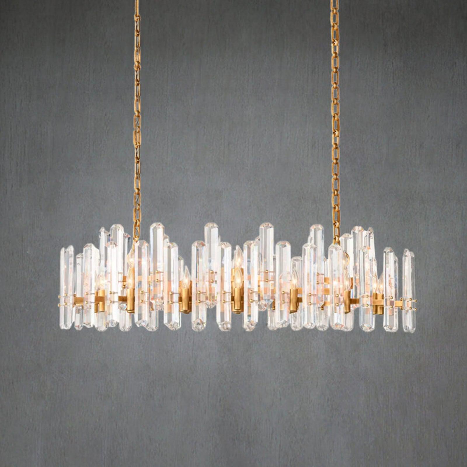 Boniton Rectangular chandelier  54” 72"