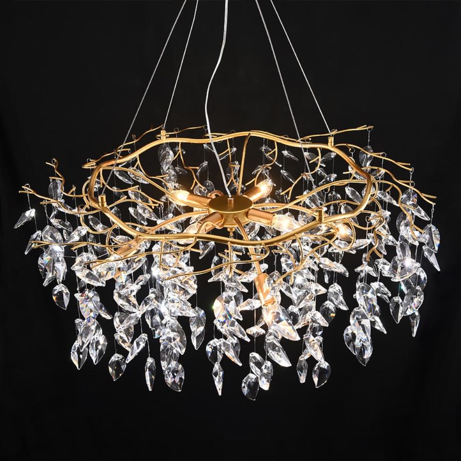 Fanci Doris Round Modern Branch Chandeliers