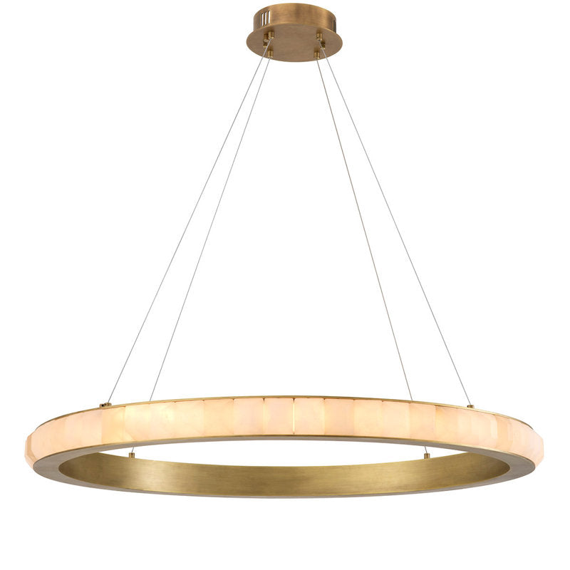 Eichholtz Cabildo LED Round / Oval Chandelier - Modern Luxury Lighting Fixture