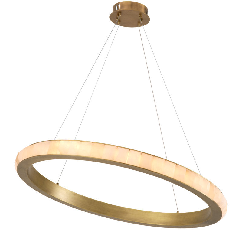 Eichholtz Cabildo LED Round / Oval Chandelier - Modern Luxury Lighting Fixture