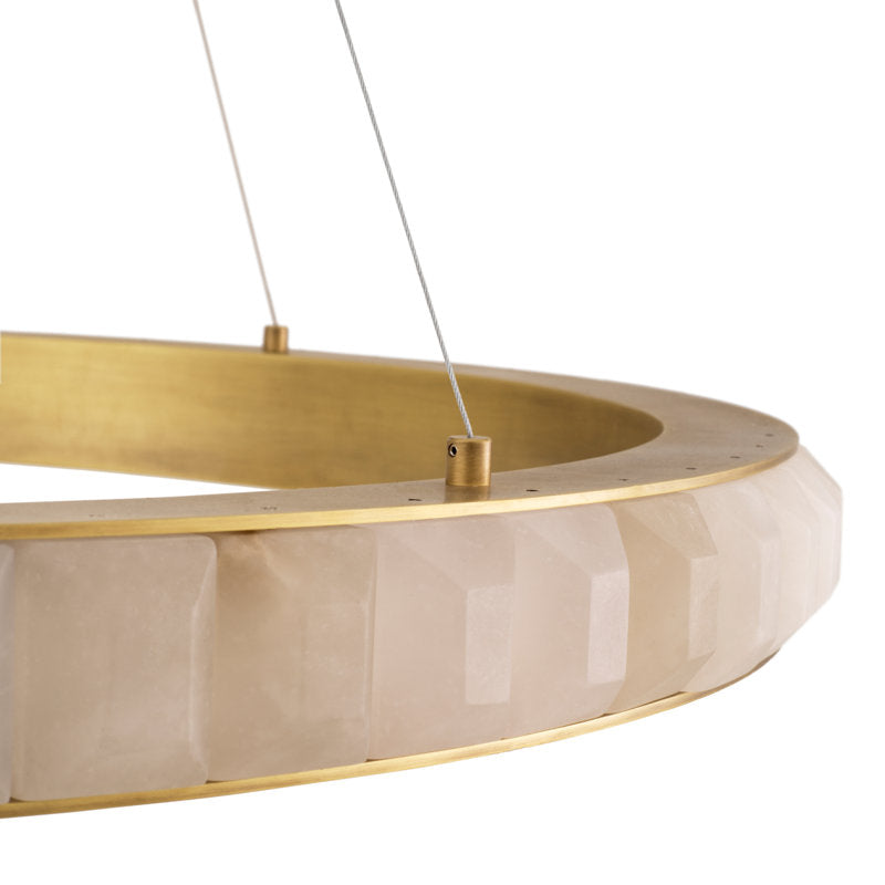 Eichholtz Cabildo LED Round / Oval Chandelier - Modern Luxury Lighting Fixture