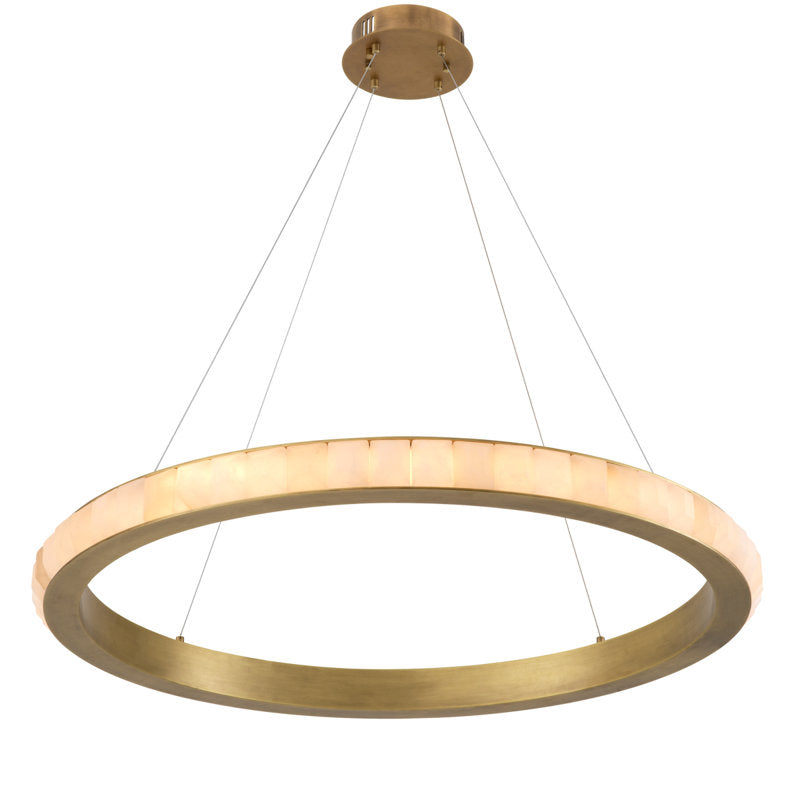 Eichholtz Cabildo LED Round / Oval Chandelier - Modern Luxury Lighting Fixture