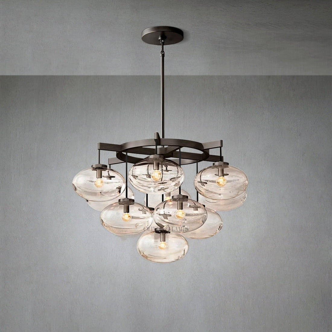 Cabretle Round Chandelier 36"