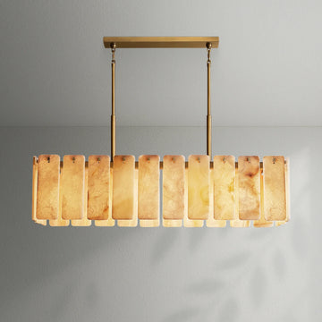 Calametto Onyx Rectangular Chandelier