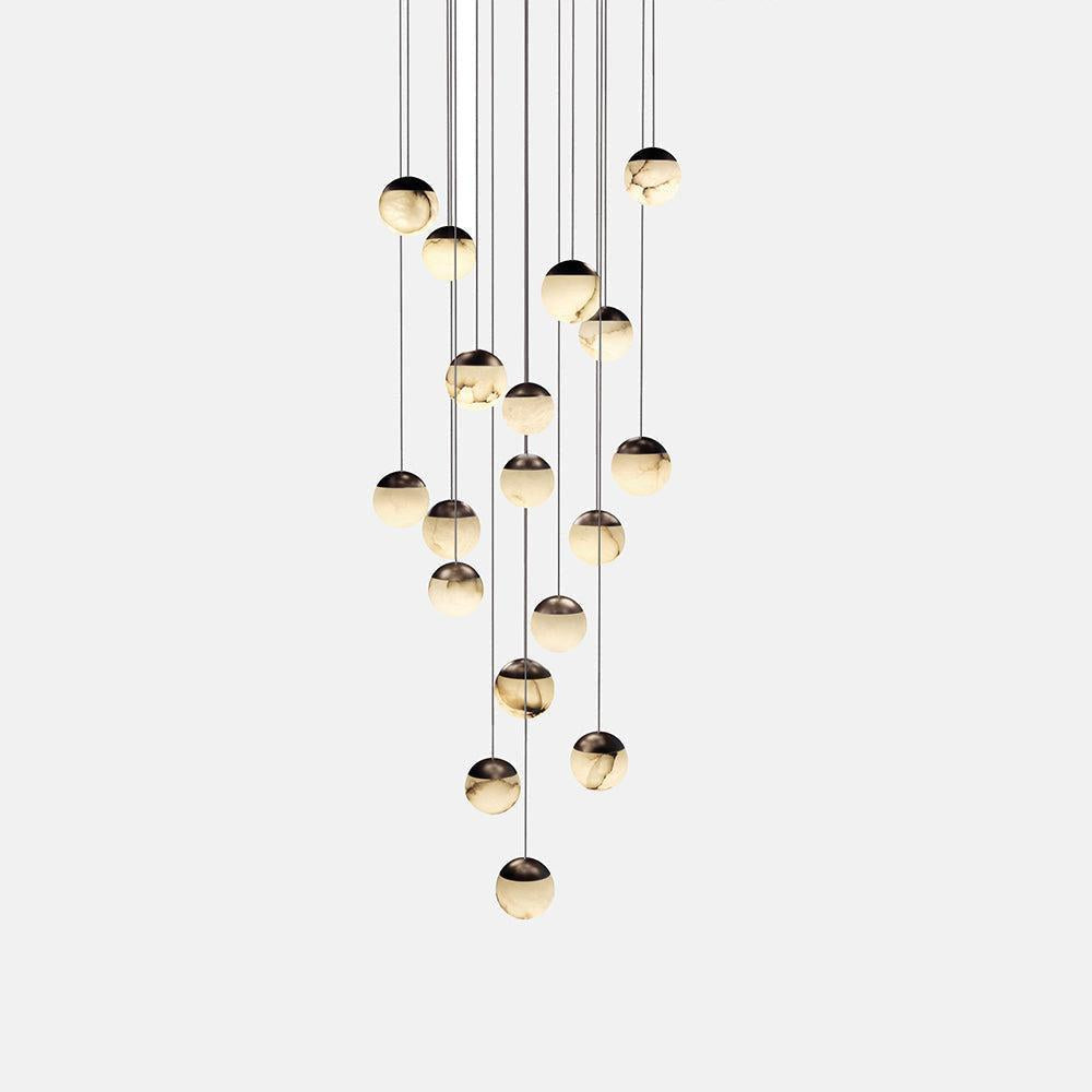 Calli 18 alabaster pendant