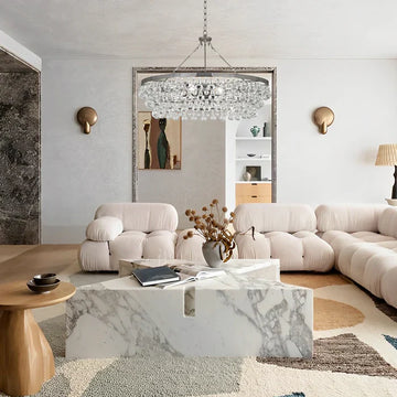 Cally 6 Light Chandelier 35"