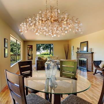 Campo Linear Chandelier 10 Light 45"W