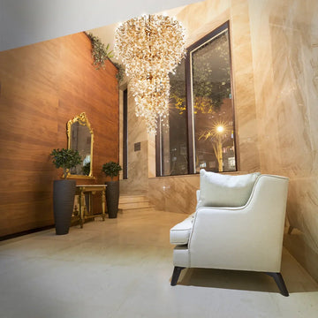 Campo Round Multi-tier Chandelier 33Light 47"W