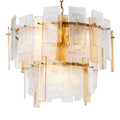 Eichholtz USA Chandelier Cassiano Structure Glass