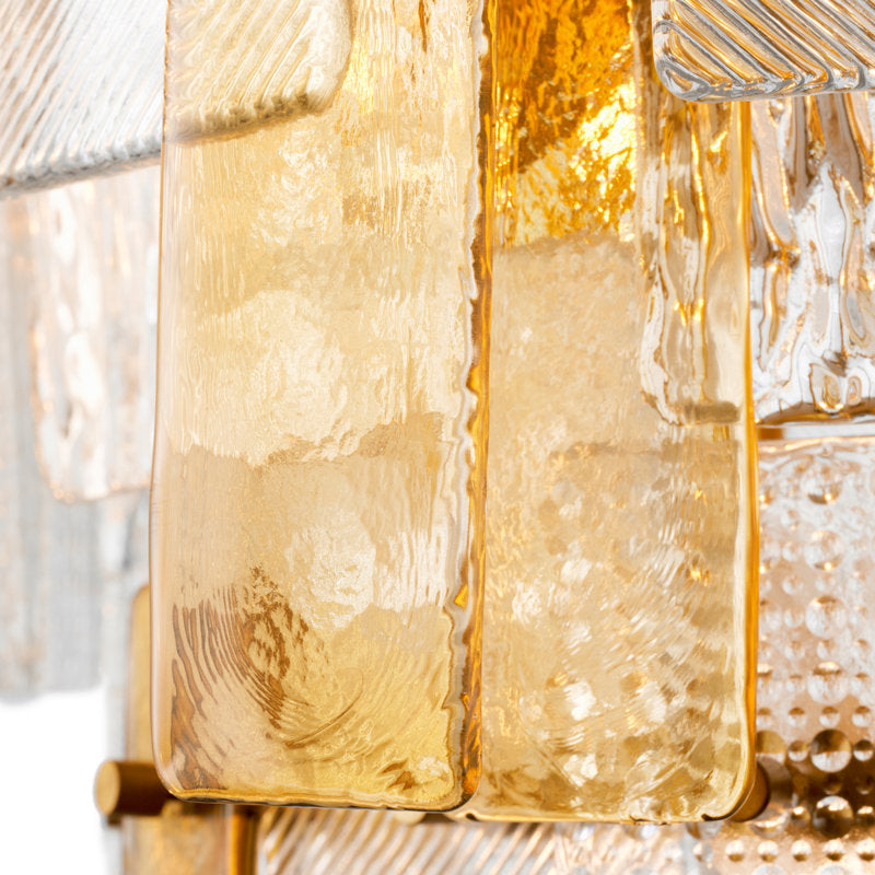 Eichholtz USA Chandelier Cassiano Structure Glass