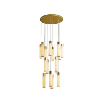 Celestial Alabaster Cascade Chandelier
