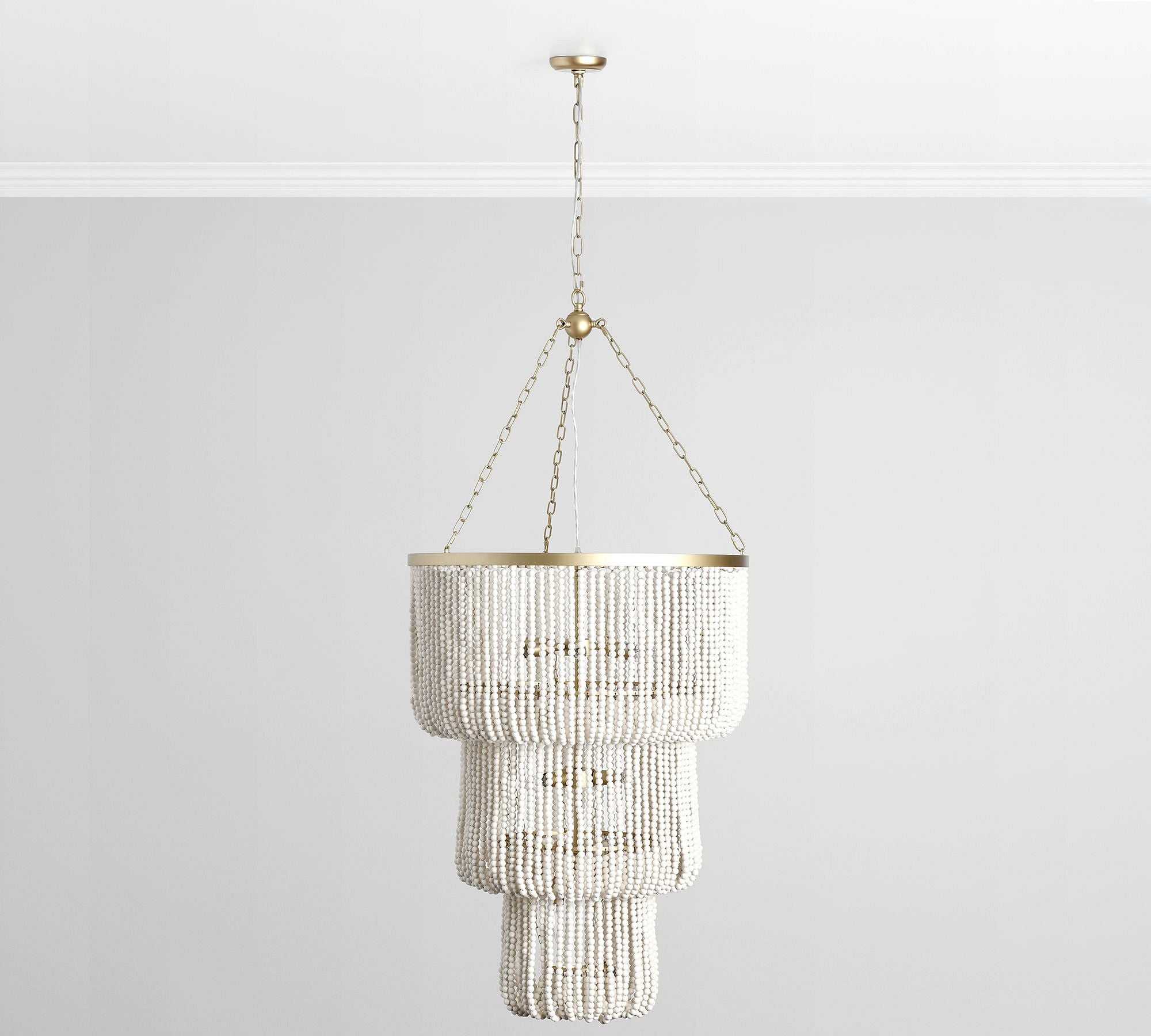 Celine Beaded Chandelier 28"