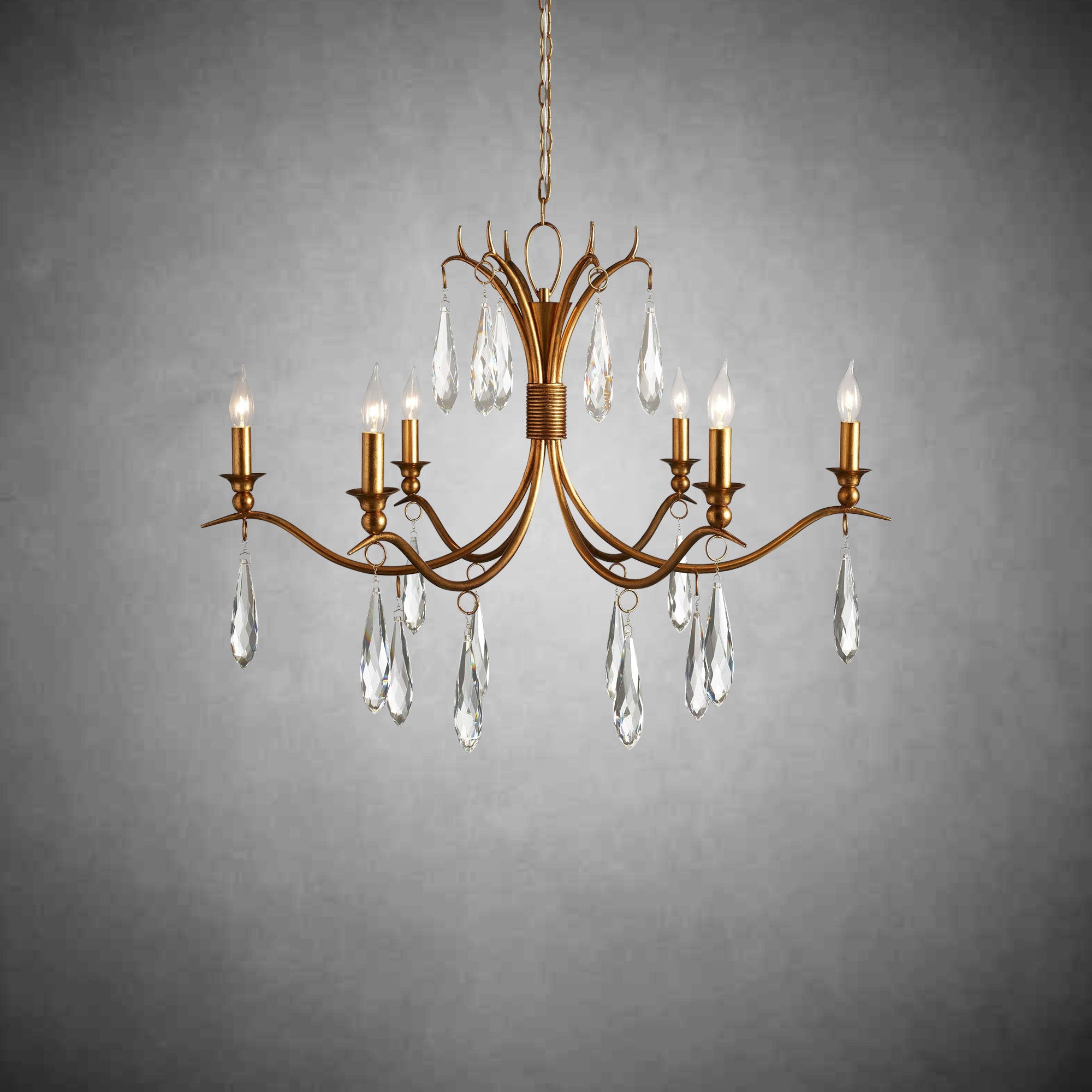 Celine Chandelier 36'' 59''