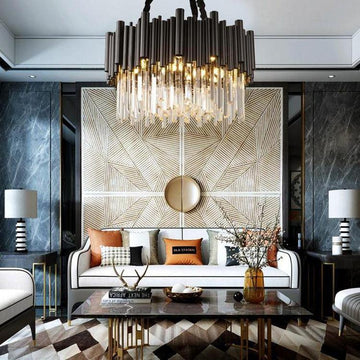 Crystal Round Chandelier
