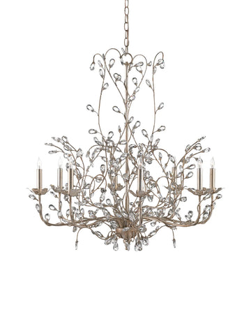 Crystal Bud Large Chandelier