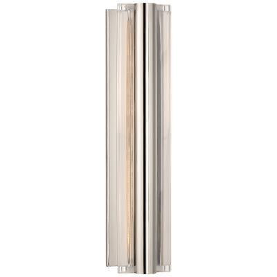 DALEY LINEAR SCONCE POLISHED NICKEL 18”