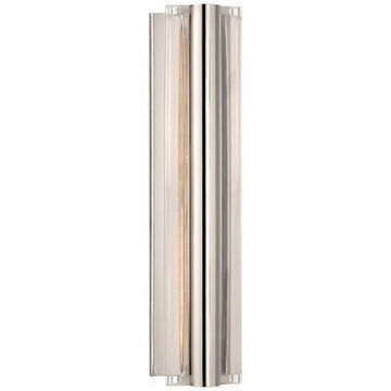 DALEY LINEAR SCONCE POLISHED NICKEL 18”
