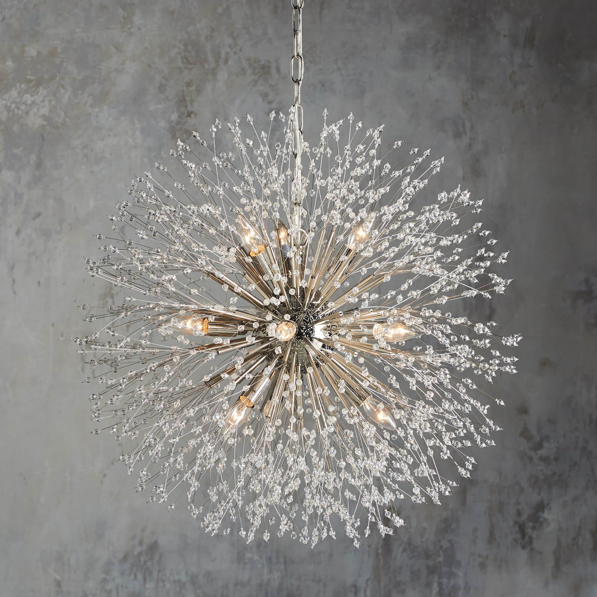 Dandelion Round Chandelier 22''30''43''