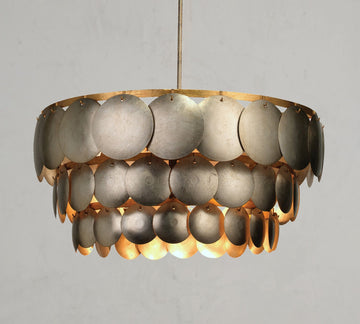 Dara Three Tier Chandelier 30"