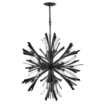 Bergamots 13 Lights  Chandelier 42"H