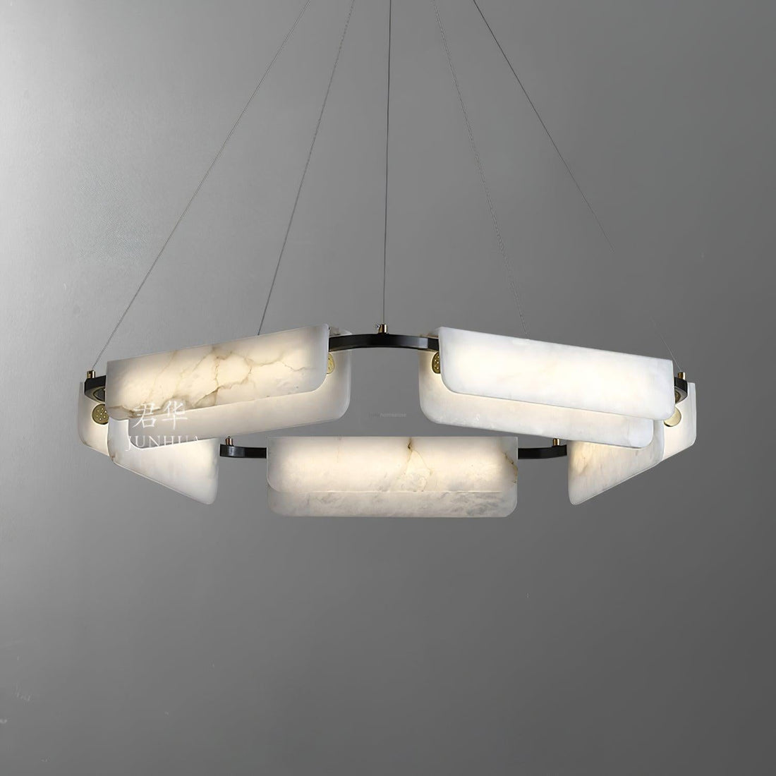 Delia Alabaster Chandelier  23.6''31.5''