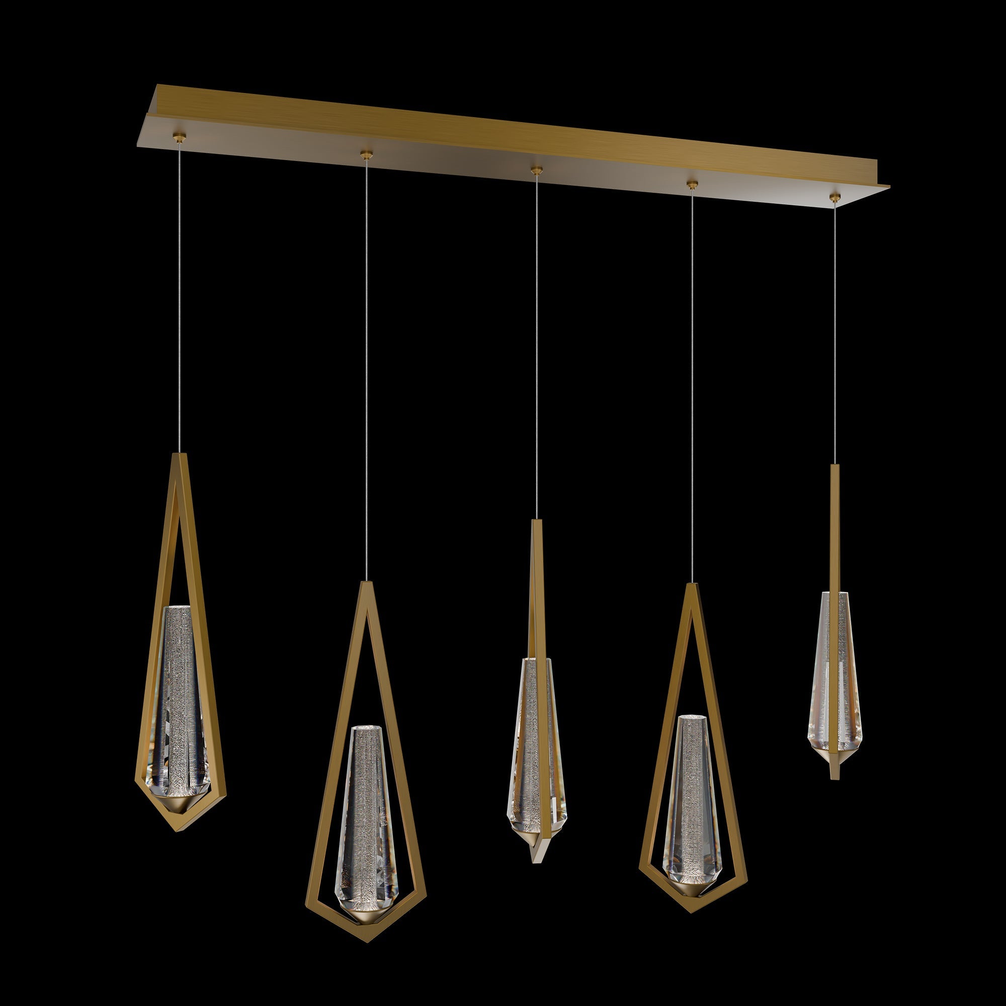 Devation Linear Chandelier 5 Light