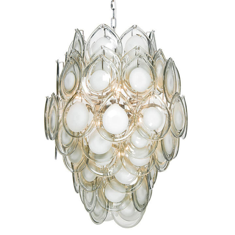 Regina Andrew Diva Chandelier: Modern Glamour, Gray Finish for Elegant Interiors