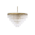 Eichholtz East 16-Light Chandelier: Vintage Replica with Antique Brass Finish