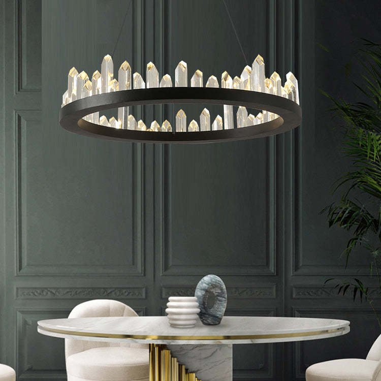 Fanci Letty Crystal Ring Chandelier