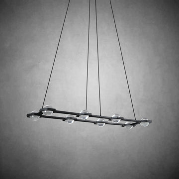 Eclatact Linear Chandelier 54''W 72''W