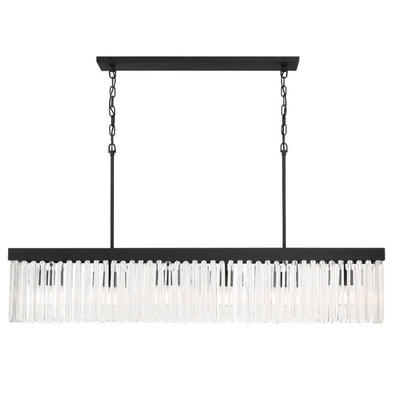 Emony 6 Light Rectangular Chandelier