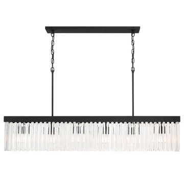 Emony 6 Light Rectangular Chandelier