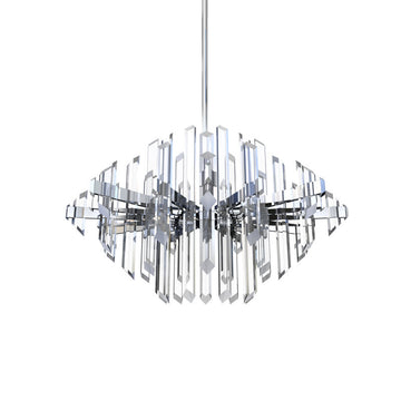 Facets 1-Light Kitchen Island LED Chandelier