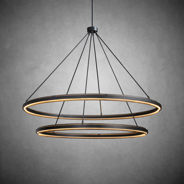 Peralte 2-Tier Round Chandelier 60"