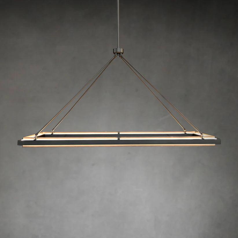 Peralte Rectangular Chandelier 50"62"